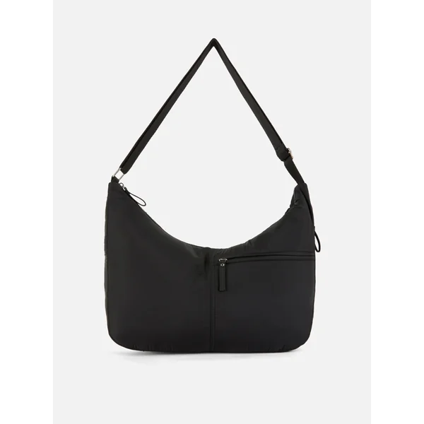 Oversized Sling Bag - Black