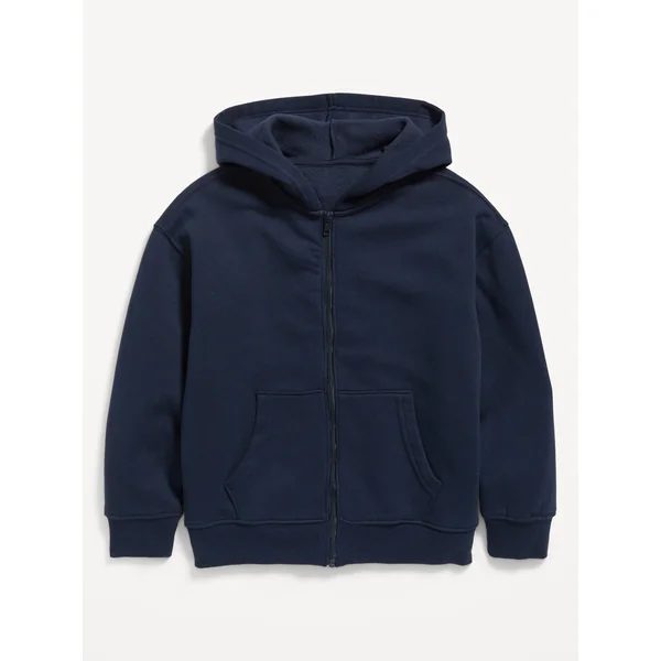 Oversized Zip Hoodie for Boys - In the Navy