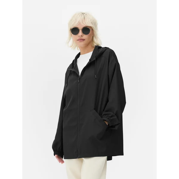 Packable Rain Jacket - Black
