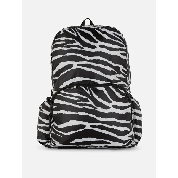 Packaway Backpack - White/Black