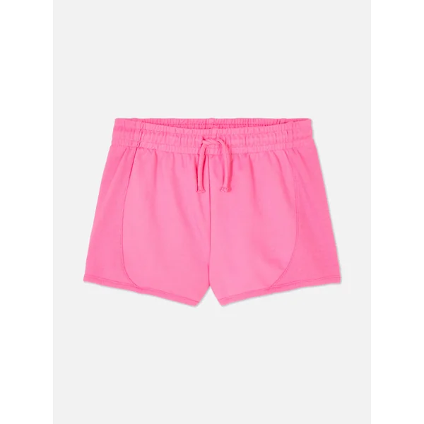 Paneled Running Shorts - Pink