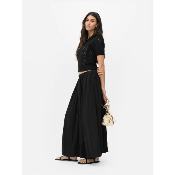 Paula Echevarría Midi Skirt - Black