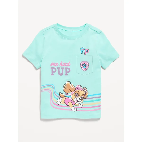 Paw Patrol™ Unisex Graphic T-Shirt for Toddler - Aquaverde