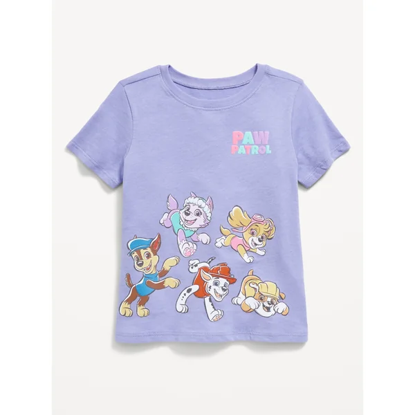 Paw Patrol™ Unisex Graphic T-Shirt for Toddler - Lupine Lilac