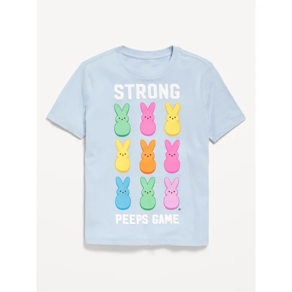 PEEPS® Gender-Neutral Graphic T-Shirt for Kids - Strong PEEPS Game