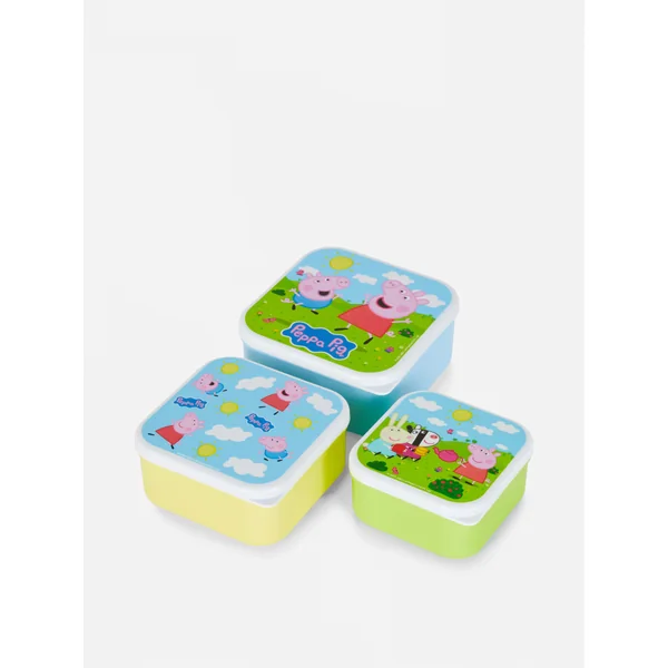 Peppa Pig Snack Pots - Pink