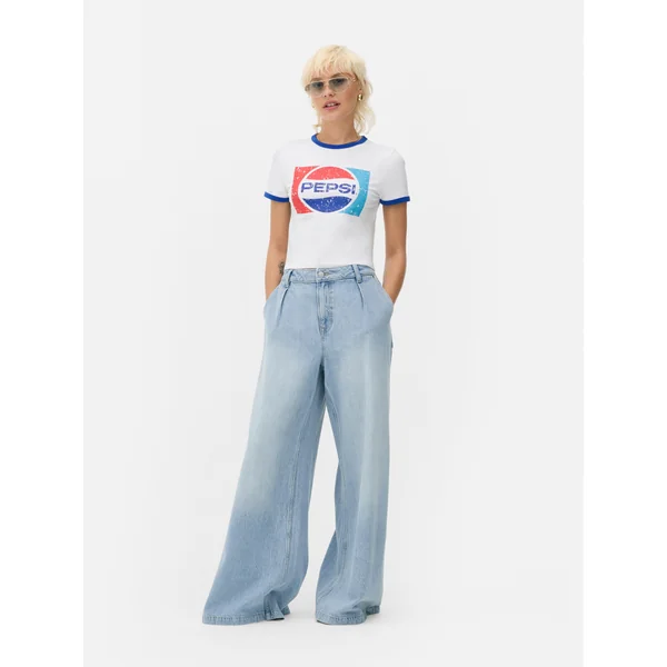 Pepsi Baby Tee - White