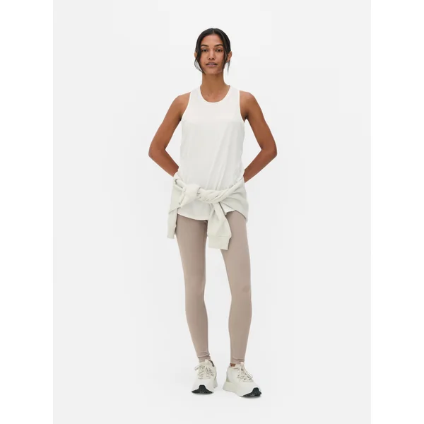 Performance Racerback Top - Ivory