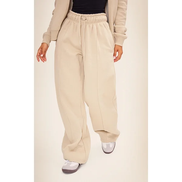 Petite Pebble Drawstring Detail Straight Leg Sweatpants