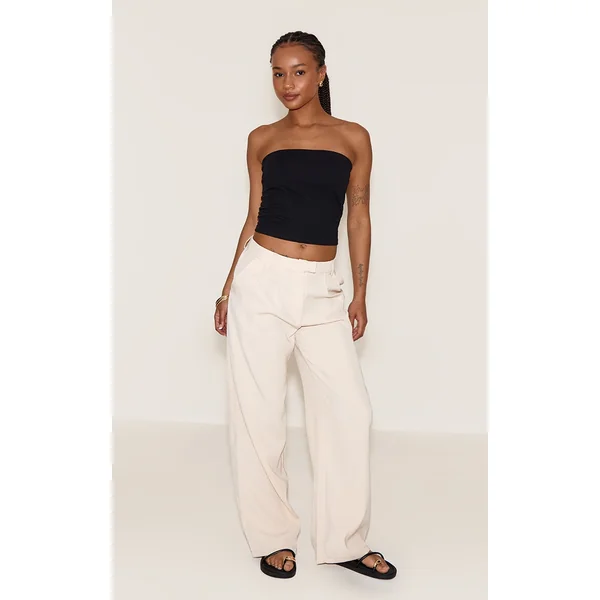 Petite Stone Wide Leg Tailored Pants