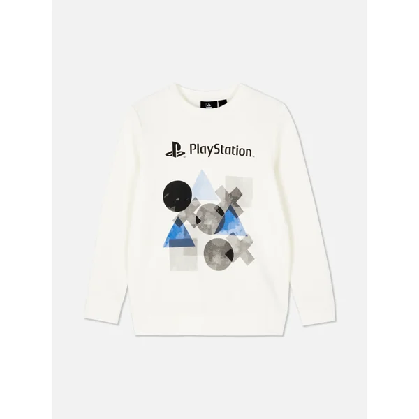 PlayStation Graphic Sweatshirt - White