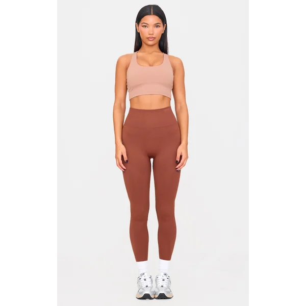 PLT Sport Chocolate Seamless High Waist Leggings