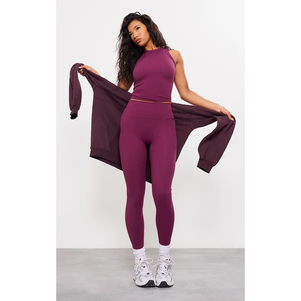 Plum Sculpt High Waist Gym Legging