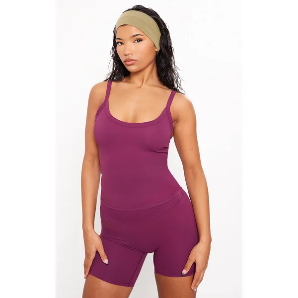 Plum Ultimate Sculpt Strappy Gym Vest