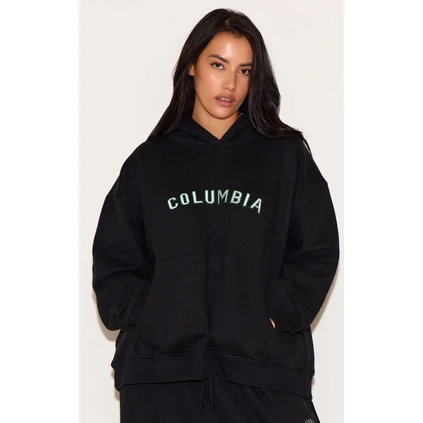 Plus Black Columbia Hoodie