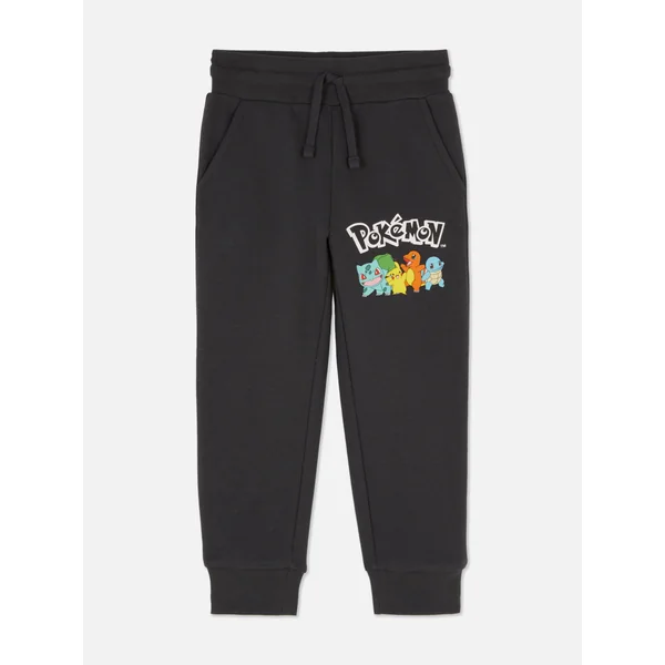 Pokémon Kanto Starter Joggers - Charcoal