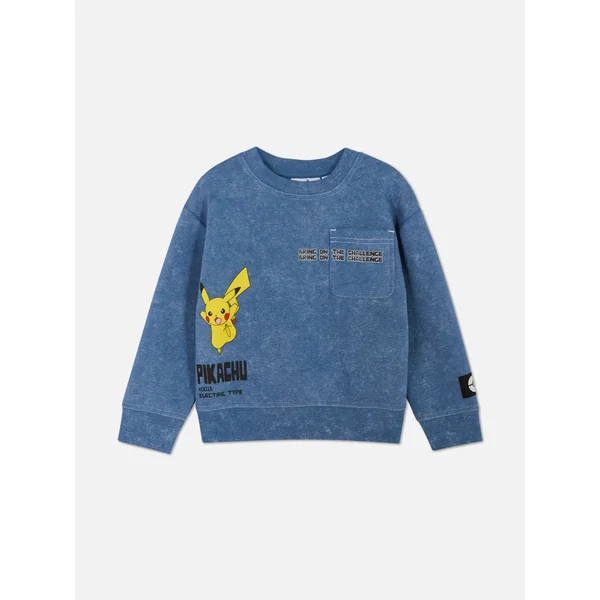Pokémon Pikachu Sweatshirt - Blue