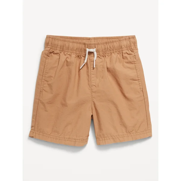 Poplin Shorts for Toddler Boys - Acacia