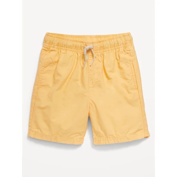 Poplin Shorts for Toddler Boys - Golden Aura