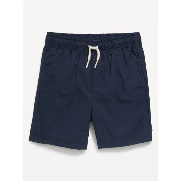 Poplin Shorts for Toddler Boys - In the Navy