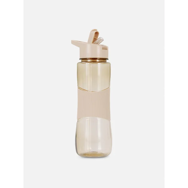 Pop-Up Straw Water Bottle - Mocha