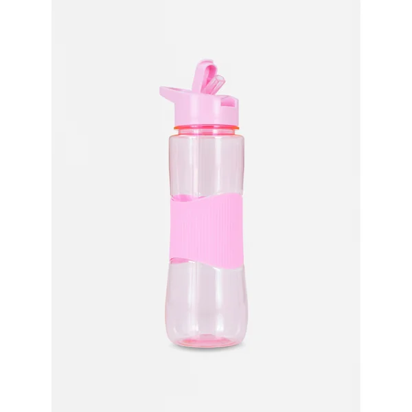 Pop-Up Straw Water Bottle - Pink