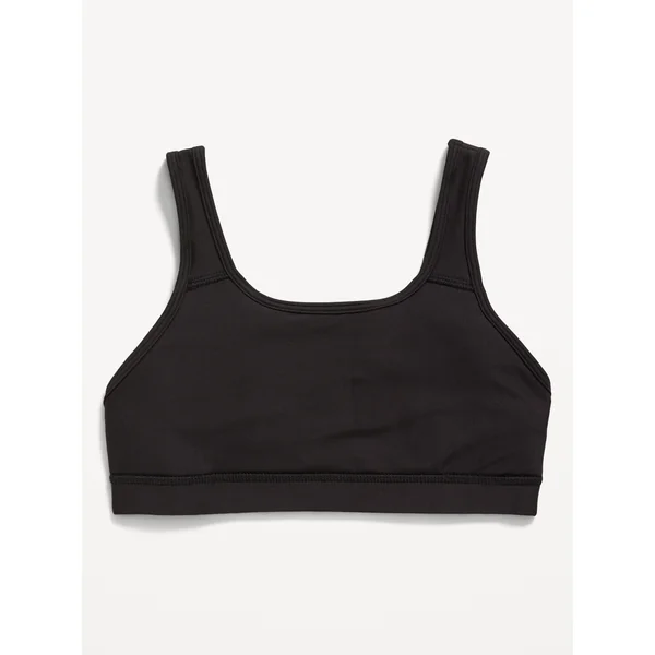 PowerSoft Sports Bra for Girls - Black Jack