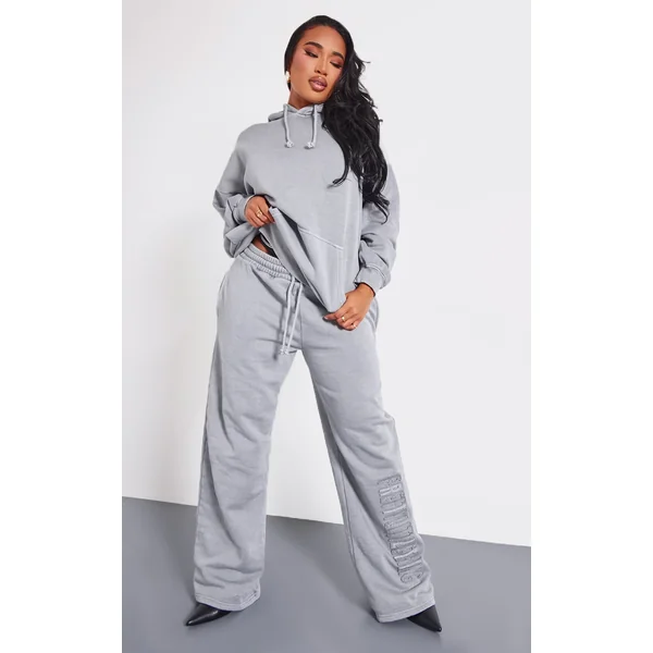 PRETTYLITTLETHING Shape Grey Sweatpants