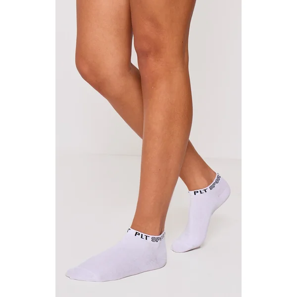 PRETTYLITTLETHING White 3 Pack Sport Ankle Socks