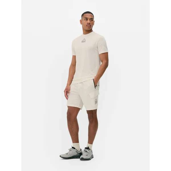 Primark X Kappa Cargo Shorts - Ivory