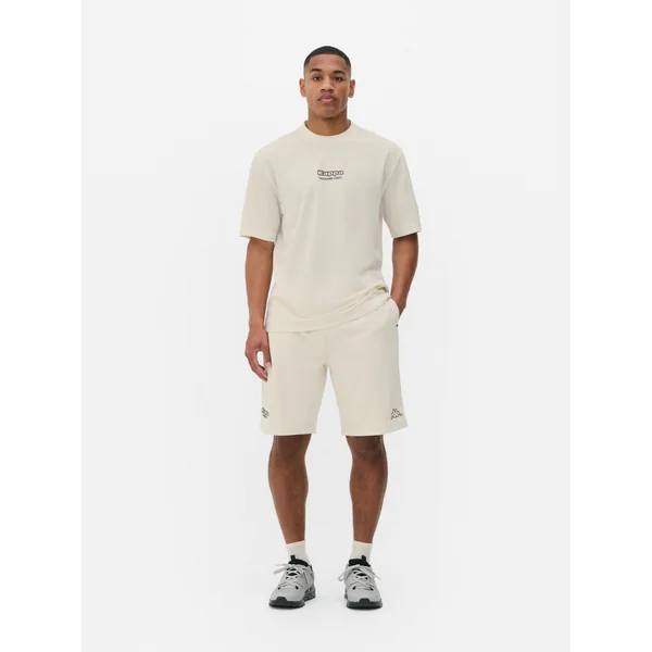 Primark X Kappa Mesh Shorts - Ivory