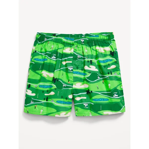 Printed Boxer Shorts - GOLF