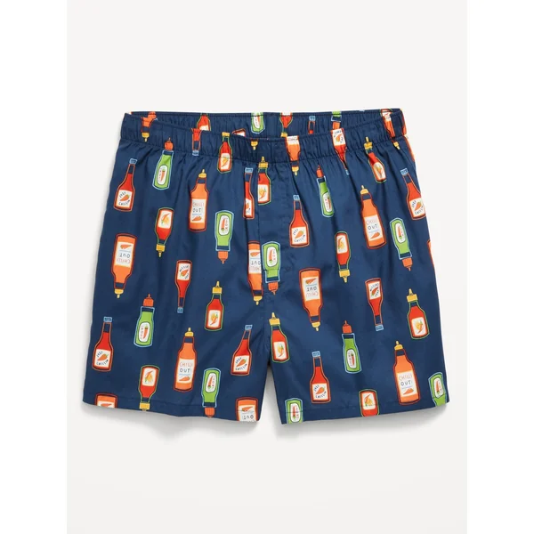 Printed Boxer Shorts - Hot Sauce