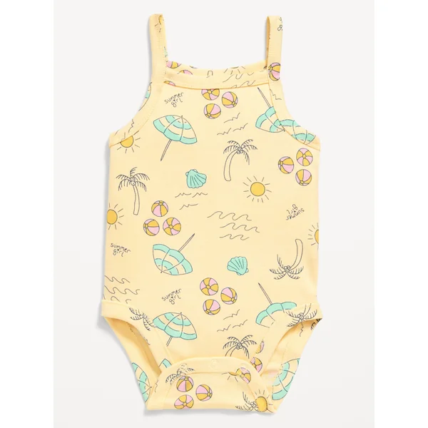 Printed Cami Bodysuit for Baby - Bright Summer