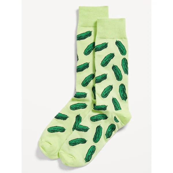 Printed Novelty Socks for Men - In A Pickle