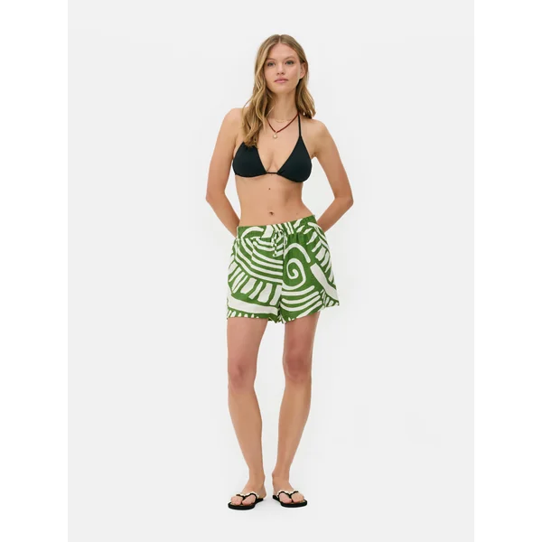 Printed Shorts - Green