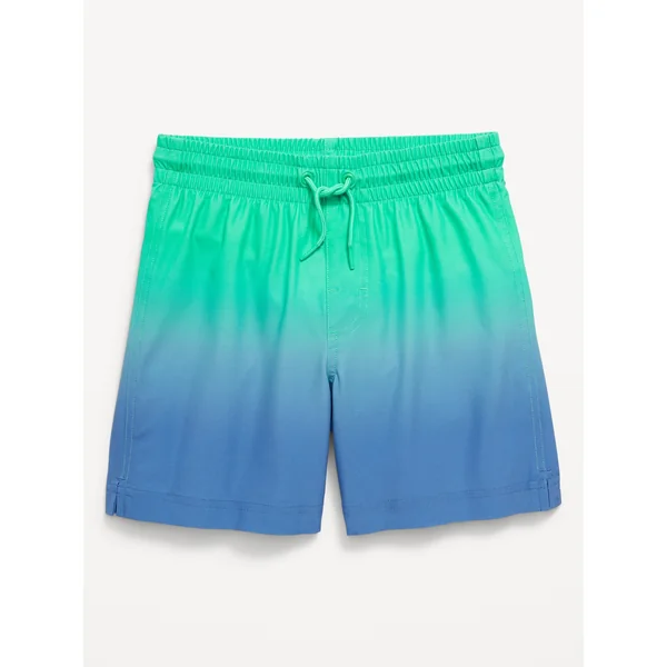 Printed Swim Shorts for Boys - Blue Ombre
