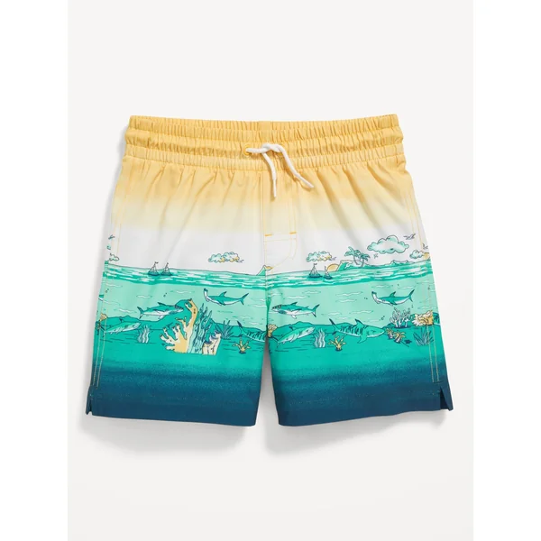 Printed Swim Shorts for Boys - Scenic