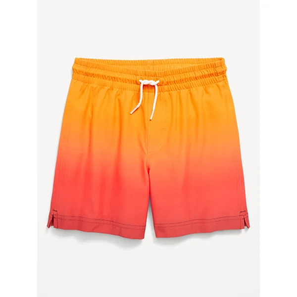 Printed Swim Shorts for Boys - Warm Ombré