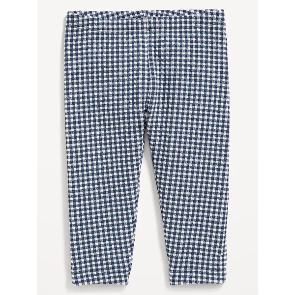 Printed Textured-Knit Capri Leggings for Toddler Girls - Obscure Night