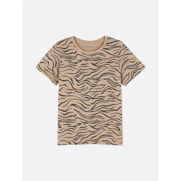 Printed T-Shirt - Stone