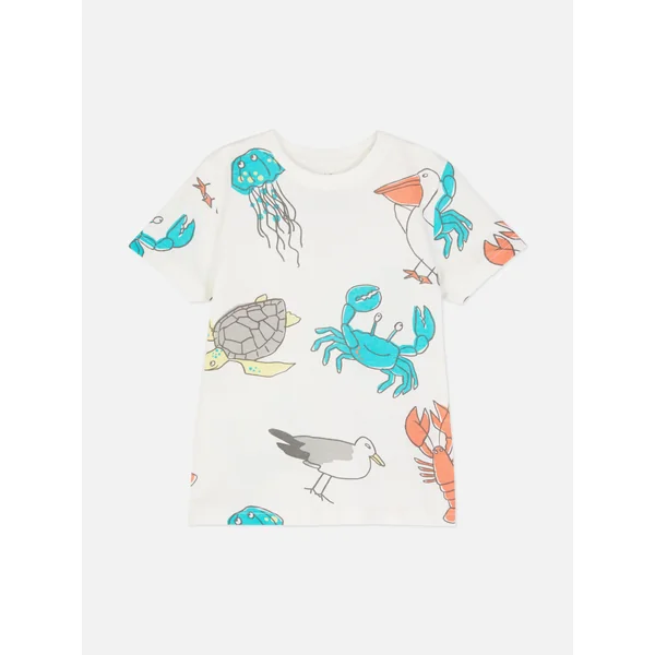 Printed T-Shirt - White