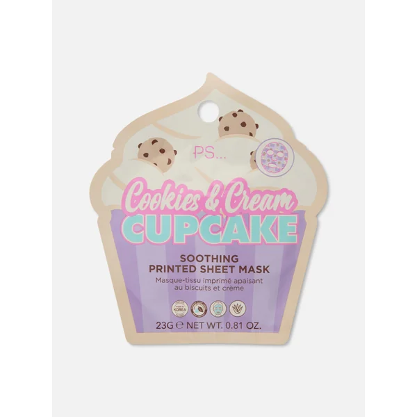 PS... Cookies and Cream Sheet Mask - Hot Pink