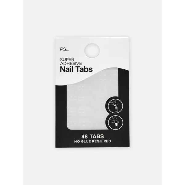 PS... Faux Nail Adhesive Tabs - Clear