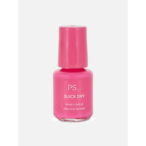 PS... Mini Fast Dry Nail Polish - Dark Pink
