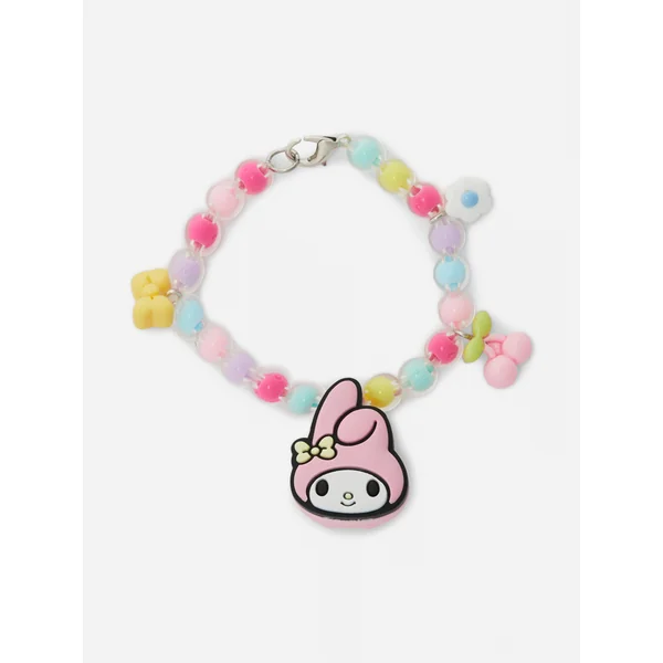 PS... Mini Hello Kitty My Melody Lip Gloss Bracelet - Pink