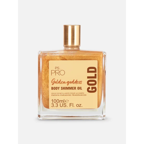 PS... Pro Body Shimmer Oil - Gold