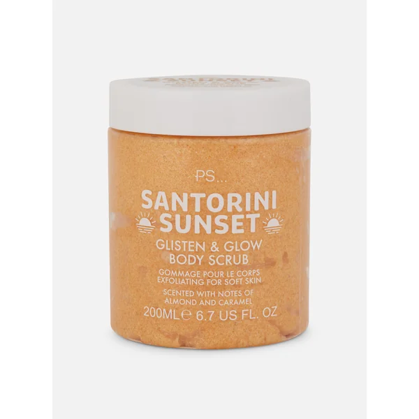 PS... Santorini Sunset Body Scrub - Pink