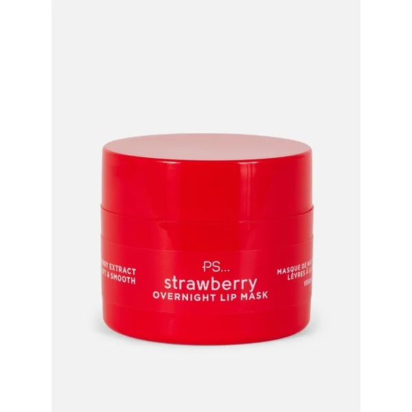 PS... Strawberry Overnight Lip Mask - Pink