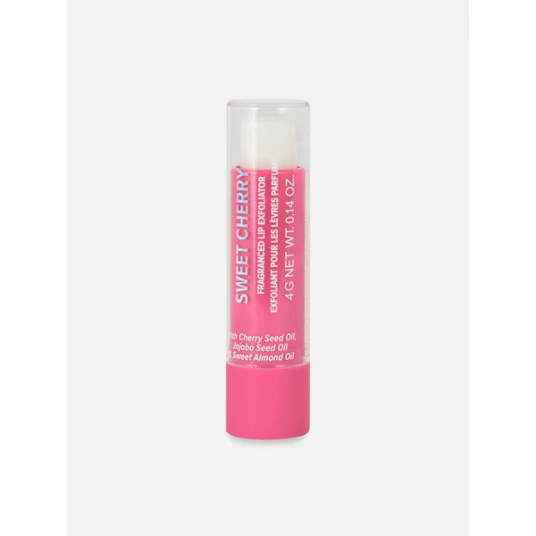 PS... Sweet Cherry Scented Lip Exfoliator - Red